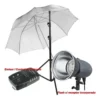 Kit Flash Estudio Vl 200w Visico Sombrilla Pie Emisor Remoto - Image 3