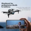 Mini Drone Plegable Con Cámara Full Hd 2.4 Ghz Wifi Batería - Image 2