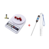 Combo Balanza De Cocina 7-10KG + Termometro Digital Comida - Image 2