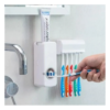 Dispenser Pasta Dental Porta Cepillo 2 En 1 Soporte Dientes - Image 4